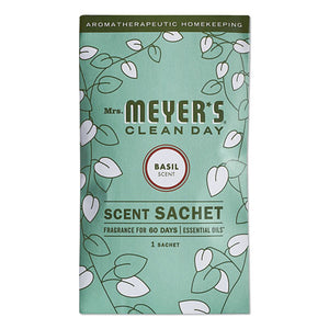 Clean Day Scent Sachets, Basil, 0.05 Lbs Sachet, 18-carton