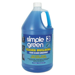 ESSMP11301 - Clean Building Glass Cleaner Concentrate, Unscented, 1gal Bottle