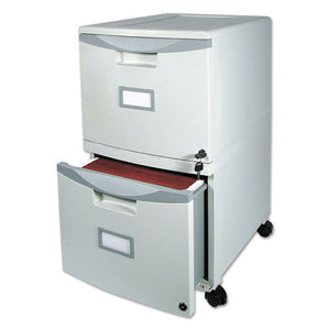 ESSTX61310B01C - Two-Drawer Mobile Filing Cabinet, 14-3-4w X 18-1-4d X 26h, Gray