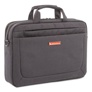 ESSWZEXB1009SMCH - CADENCE 2 SECTION BRIEFCASE, HOLDS LAPTOPS 15.6", 4.5" X 4.5" X 16", CHARCOAL