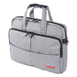 ESSWZEXB1068SMGRY - STERLING SLIM BRIEFCASE, HOLDS LAPTOPS 15.6", 3" X 3" X 11.75", GRAY