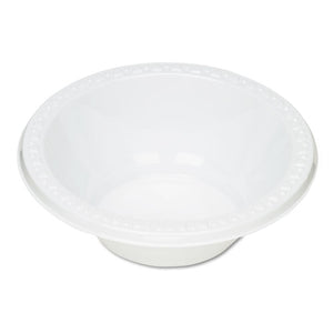 ESTBL12244WH - Plastic Dinnerware, Bowls, 12oz, White, 125-pack
