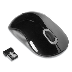 Full-size Wireless Bluetrace Mouse, 2.4 Ghz Frequency-33 Ft Wireless Range, Left-right Hand Use, Black