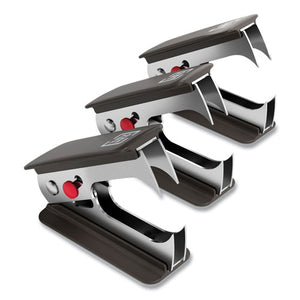 Claw Staple Remover, Black, 3-pack