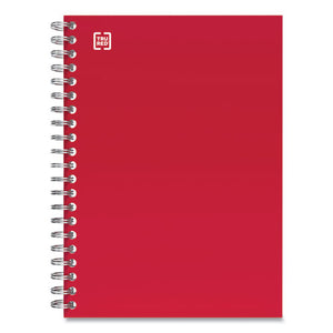 Premium One-subject Notebook, Medium-college Rule, Red Cover, 7 X 4.38, 80 Sheets