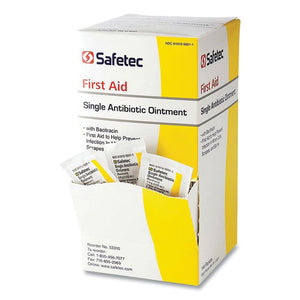 First Aid Single Antibiotic Ointment, 0.03 Oz Packet, 144-box