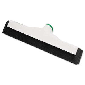 ESUNGPM45A - SANITARY STANDARD FLOOR SQUEEGEE, 18" WIDE BLADE, WHITE PLASTIC-BLACK RUBBER
