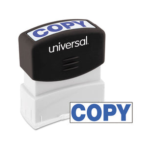 ESUNV10047 - Message Stamp, Copy, Pre-Inked One-Color, Blue