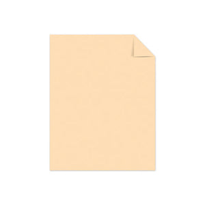 Color Cardstock, 65 Lb, 8.5 X 11, Punchy Peach, 250-pack