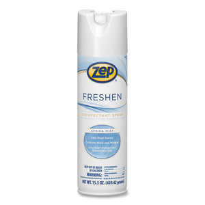 Freshen Disinfectant Spray, Spring Mist, 15.5 Oz Aerosol Spray