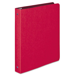 ESACC38619 - Presstex Round Ring Binder, 1" Cap, Executive Red