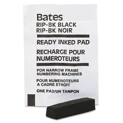 ESAVT9808196 - Ready-Inked Pad For Multiple/lever Movement Numbering Machine, Black