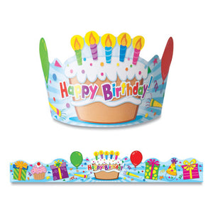 ESCDP101021 - Student Crown, Birthday, 4 X 23 1/2, 30/pack