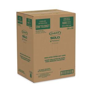 ESDCCDWTG20ST - Thermoguard Insulated Paper Hot Cups, 20 Oz, Steam Print, 600-carton