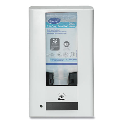 ESDVOD6205568 - Intellicare Hybrid Dispenser For Soap-sanitizer, White, 13.38 X 13.38 X 12.24