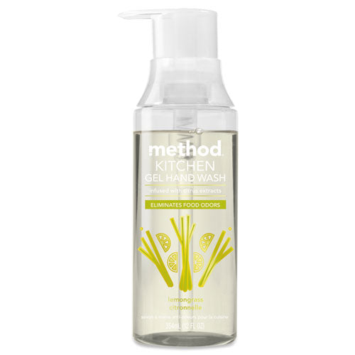 ESMTH01727 - Kitchen Gel Hand Wash, Lemongrass, 12 Oz Pump Bottle, 6/carton