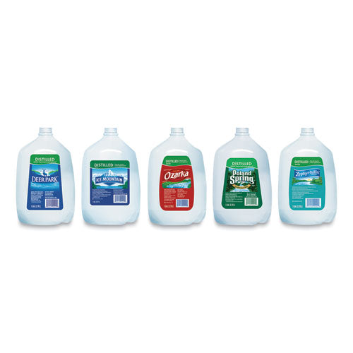 Distilled Water, 1 Gal Bottle, 6 Bottles/carton, 35 Cartons/pallet