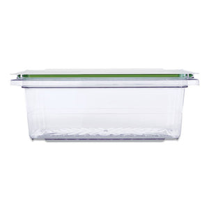 Freshworks Produce Saver, 12 Gal, 18 X 9.3 X 9.8, Clear/green, Plastic