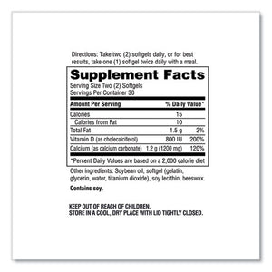 ESSFS11256 - Super Calcium Softgel, 120 Count