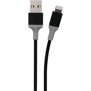 Strikeline Usb-a To Lightning Charge And Sync Cable, 4 Ft, Black