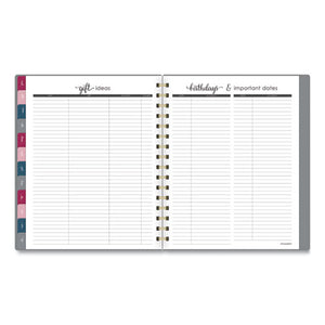 Harmony Weekly-monthly Poly Planner, 8.75 X 7, Gray, 2022