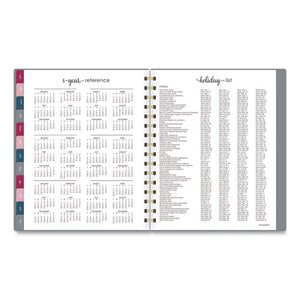 Harmony Weekly-monthly Poly Planner, 8.75 X 7, Gray, 2022