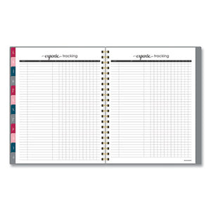 Harmony Weekly-monthly Poly Planner, 11 X 8.5, Gray, 2022