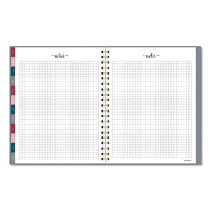 Harmony Weekly-monthly Poly Planner, 11 X 8.5, Gray, 2022