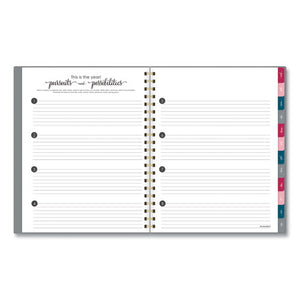 Harmony Weekly-monthly Poly Planner, 11 X 8.5, Gray, 2022