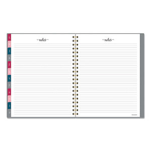 Harmony Weekly-monthly Poly Planner, 11 X 8.5, Gray, 2022