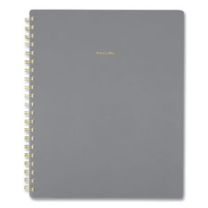 Harmony Weekly-monthly Poly Planner, 11 X 8.5, Gray, 2022