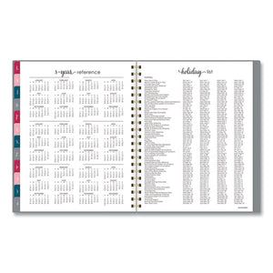 Harmony Weekly-monthly Poly Planner, 11 X 8.5, Gray, 2022