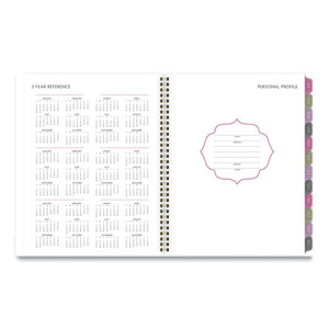Badge Floral Weekly-monthly Planner, 11 X 8.5, 2022