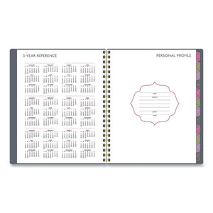 Badge Medallion Weekly-monthly Planner, 8.5 X 5.5, Gray, 2022