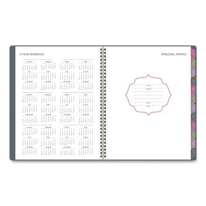 Badge Medallion Weekly-monthly Planner, 11 X 8.5, Gray, 2022
