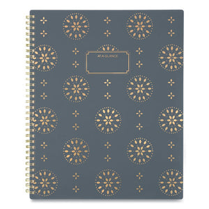 Badge Medallion Weekly-monthly Planner, 11 X 8.5, Gray, 2022