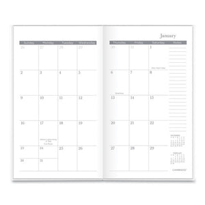 Mackenzie 2-year Monthly Planner, 6 X 3.5, Black-white Geo, 2022-2023