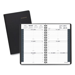 ESAAG7010005 - WEEKLY APPOINTMENT BOOK, HOURLY APPT, PHONE-ADDRESS TABS, 4 7-8 X 8, BLACK, 2019