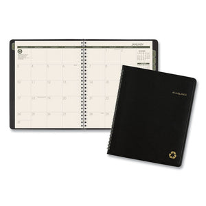 ESAAG70120G05 - RECYCLED MONTHLY PLANNER, 6 7-8 X 8 3-4, BLACK, 2019