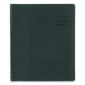 Contemporary Monthly Planner, 11 X 9, Forest Green, 2022