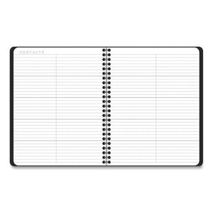 Contemporary Lite Weekly-monthly Planner, 8.75 X 7, Black, 2022