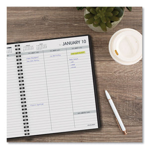 ESAAG7085505 - WEEKLY PLANNER RULED FOR OPEN SCHEDULING, 6 3-4 X 8 3-4, BLACK, 2019