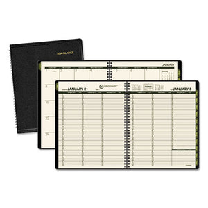 ESAAG70951G05 - RECYCLED WEEKLY-MONTHLY CLASSIC APPOINTMENT BOOK, 6 7-8 X 8, BLACK, 2019
