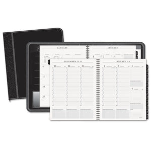 ESAAG70NX8105 - COLUMNAR EXECUTIVE WEEKLY-MONTHLY APPOINTMENT BOOK, ZIPPER, 8 1-4 X 10 7-8, 2019