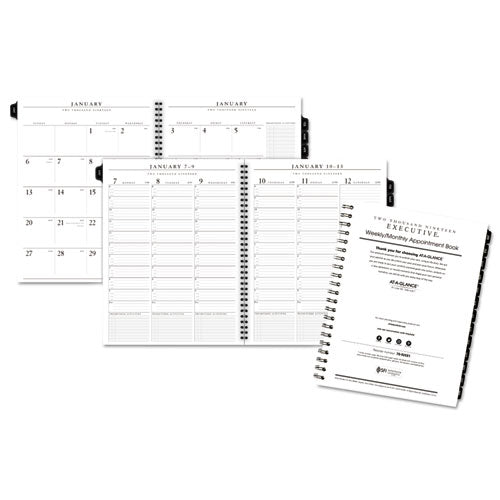 ESAAG760805 - QUICKNOTES MONTHLY PLANNER, 6 7-8 X 8 3-4, BLACK, 2019