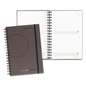 ESAAG80620330 - Plan. Write. Remember. Planning Notebook Two Days Per Page, 6 X 9, Gray