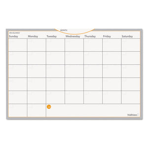 ESAAGAW402028 - Wallmates Self-Adhesive Dry Erase Monthly Planning Surface, 18 X 12