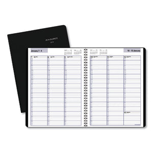 ESAAGG52000 - DAYMINDER WEEKLY APPOINTMENT BOOK, 8 X 11, BLACK, 2019