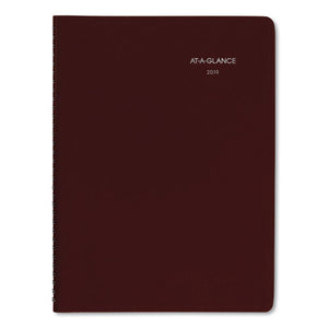 ESAAGG52014 - DAYMINDER WEEKLY APPOINTMENT BOOK, 8 X 11, BURGUNDY, 2019