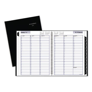 ESAAGG520H00 - DAYMINDER HARDCOVER WEEKLY APPOINTMENT BOOK, 8 X 11, BLACK, 2019